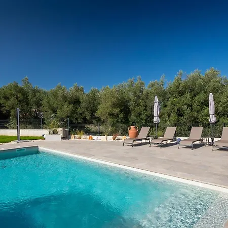 Modern Ava With Outdoor Pool In Tar Villa